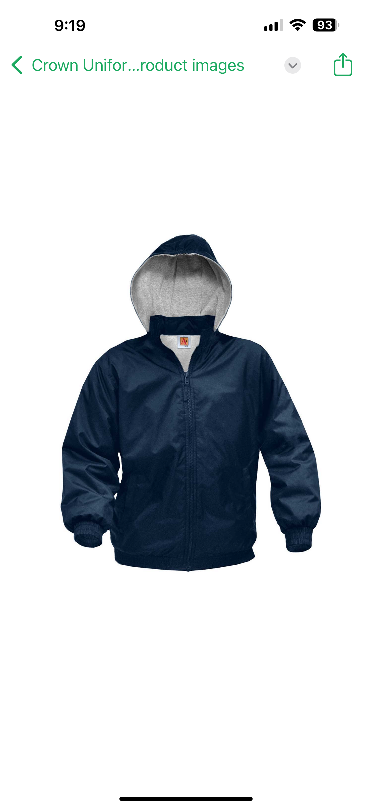 Youth Rain Jacket