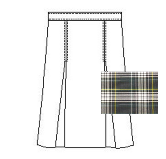 Youth Plaid Skirt