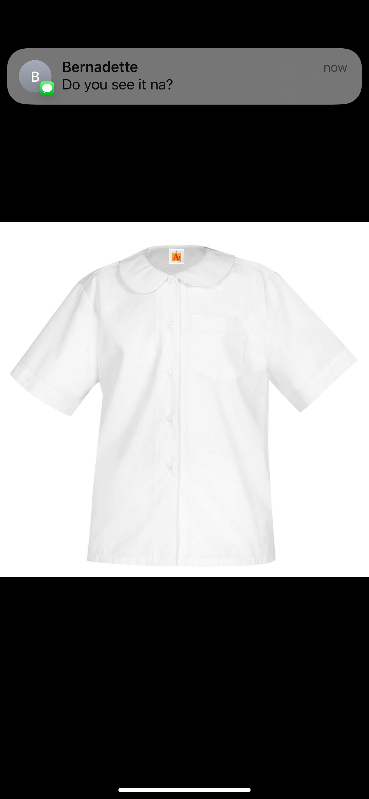 Youth Peter Pan Collar Blouse S-XL
