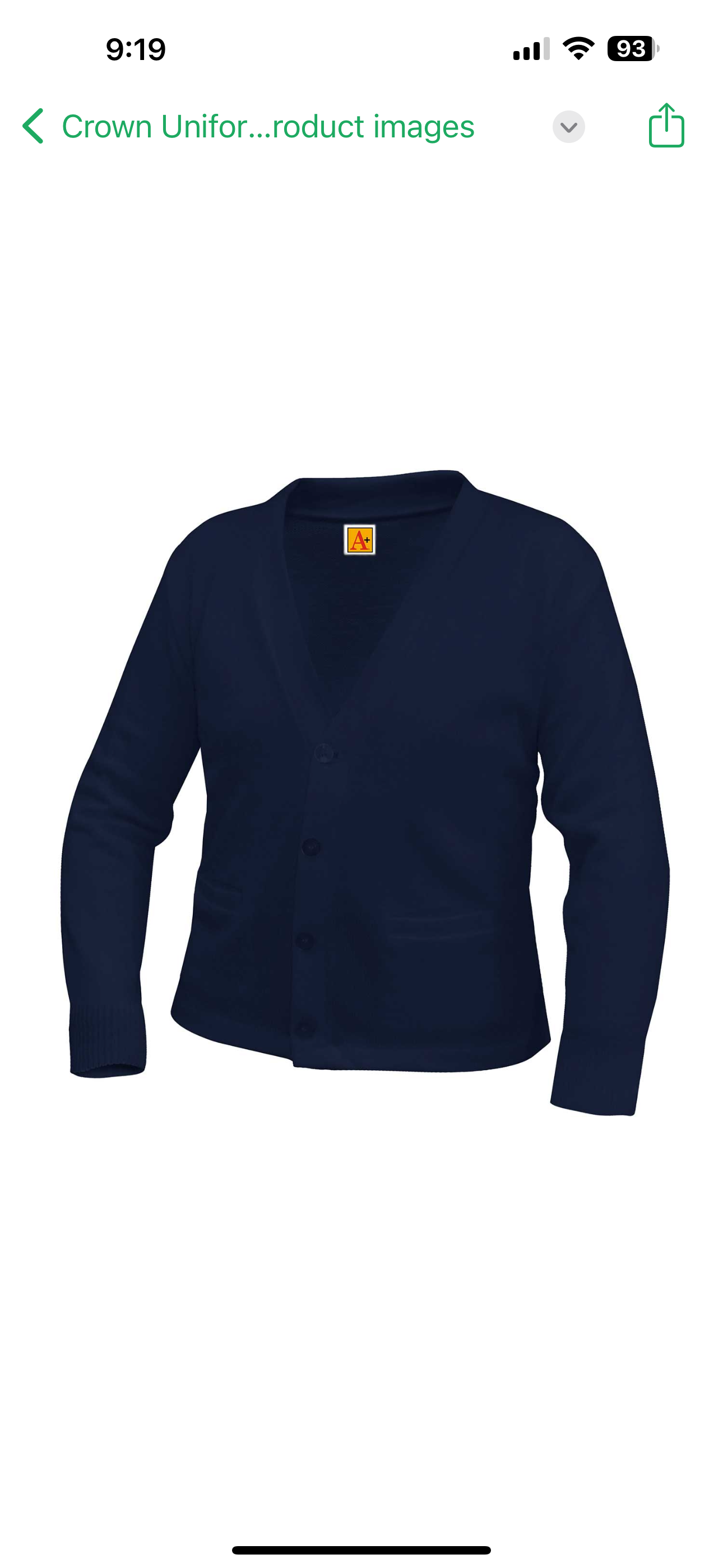 Youth Button Up Cardigan