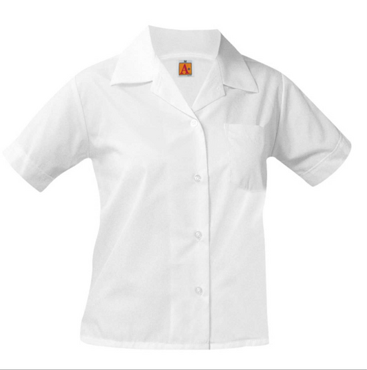 Youth Pointed Collar Blouse S-XL
